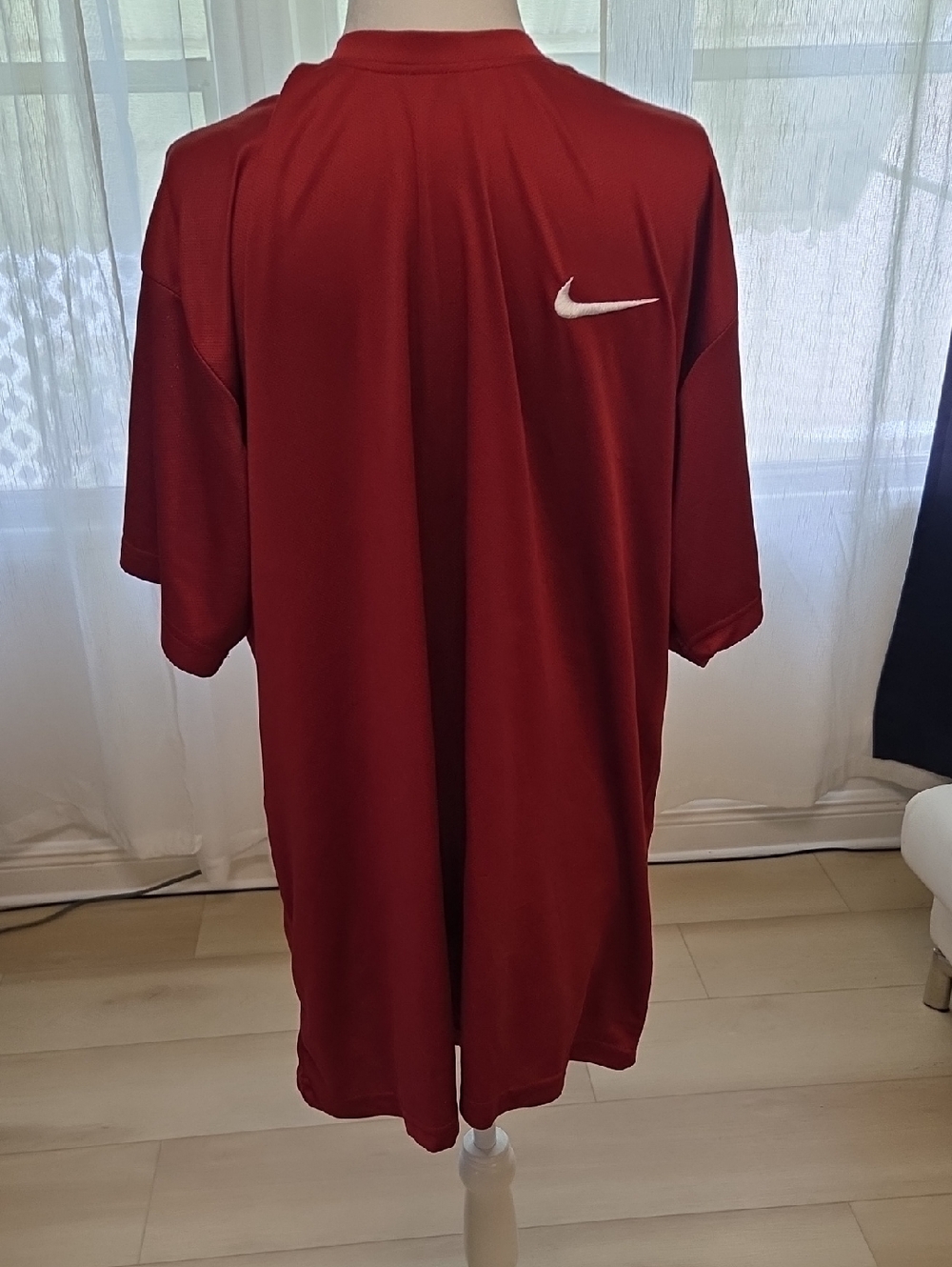 Nike Mens Legend Dri-FIT Training T-Shirt Red Heather Gym Workout Tee XXL